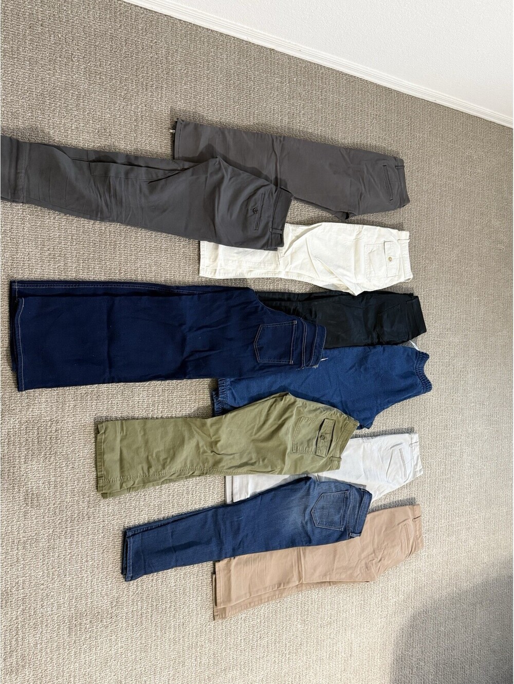 9 Piece Womens Pants Jeans Lot Old Navy Gap Mixed Styles